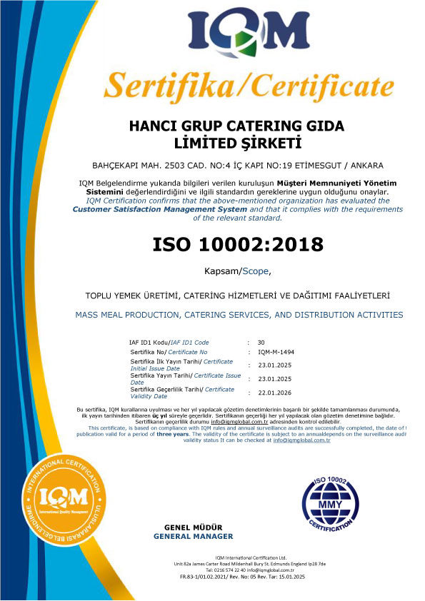 ISO 10002:2018